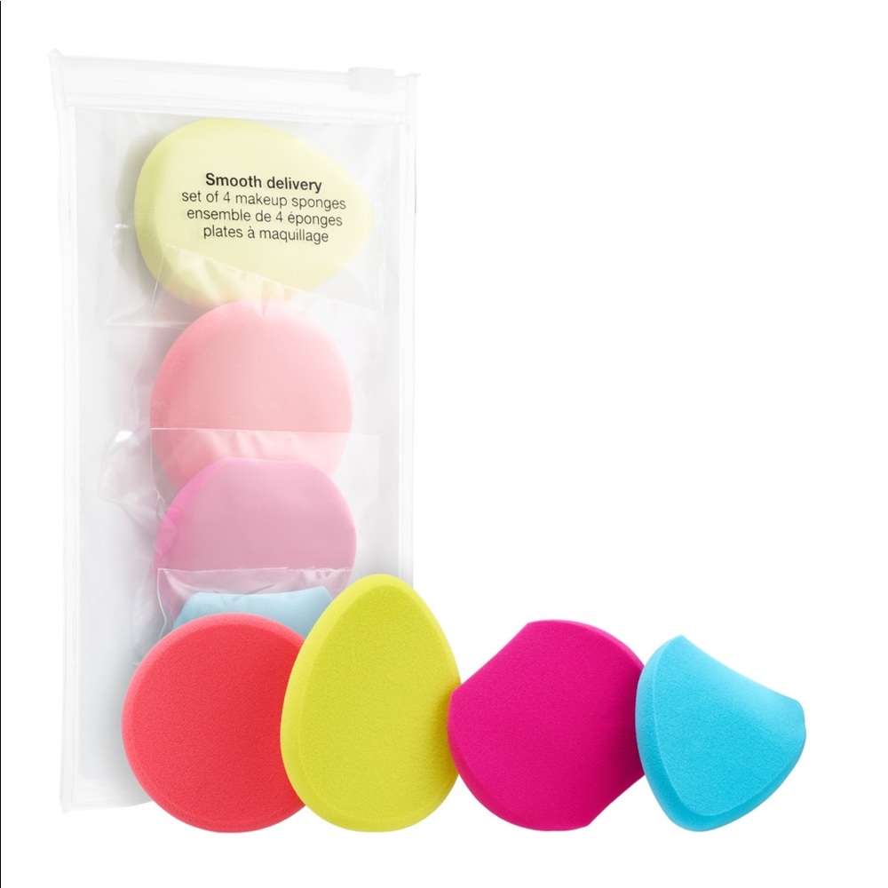 SEPHORA COLLECTION 4p Smooth Delivery Makeup Sponge Set $20